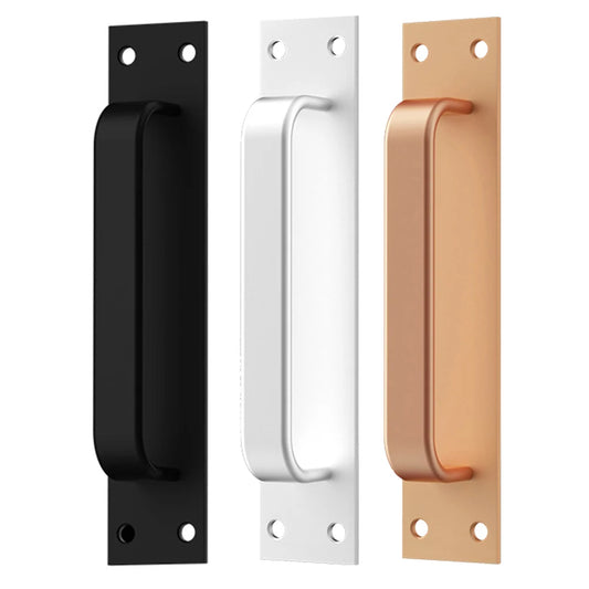Door Handle Aluminum Alloy Window Cabinet Balcony Sliding Door Pull Punch-Free Pull Closet Furniture Hardware Home Improvemen