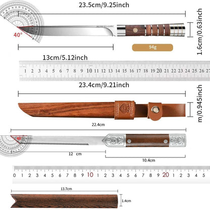 1/2/3-piece meat cutting knife set -M390 stainless steel 62HRC ultra-sharp blades suitable for cutting fruits and removing bo