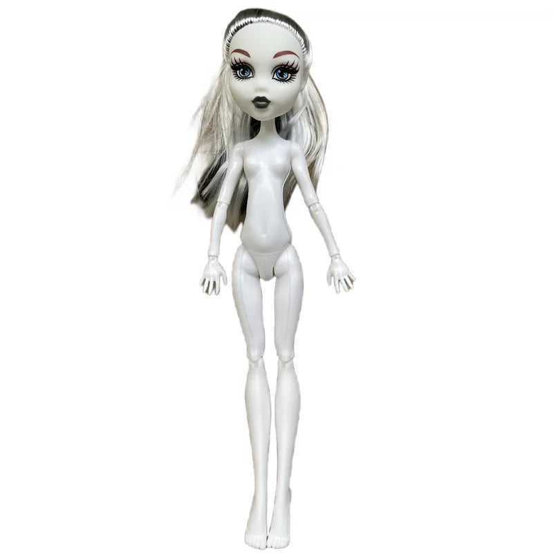 Multi-Joints Movable Doll Body Toy 23cm Doll Toy To Fit Many Heads White Green Brown Purple Monstering High Doll Body Cat hea