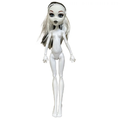 Multi-Joints Movable Doll Body Toy 23cm Doll Toy To Fit Many Heads White Green Brown Purple Monstering High Doll Body Cat hea