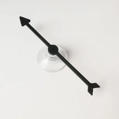Craft Toys Board Arrow Toys for Party School Home Usingboard Spinner Game Spinner Plastic Arrow Spinners Suction Cup - Black