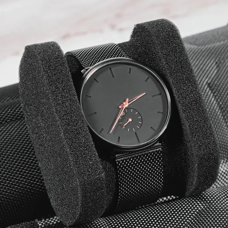Watch Box Organizer Watch Travel Case Portable Storage Watch Display Holder for Wristwatches and Smart Watches Men Women Gift