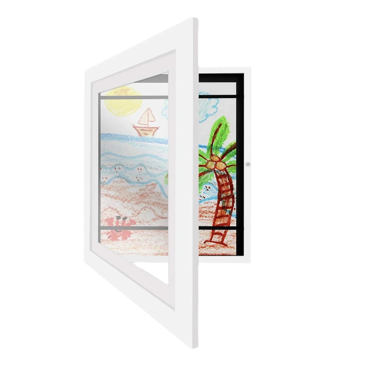 Kids Art Frames Magnetic Front Open Changeable Display Home Decor Kids Frametory For Poster Photo Drawing Paintings Pictures 
