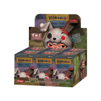 POP MART Hirono Monster Is Carnival Series Blind Box Guess Bag Mystery Box Toys Doll Cute Anime Figure Desktop Ornaments Gift