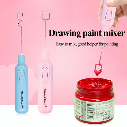 Electric Gouache Paints Mixer/Stirrer/Agitator Student/Artist Pigments Fast