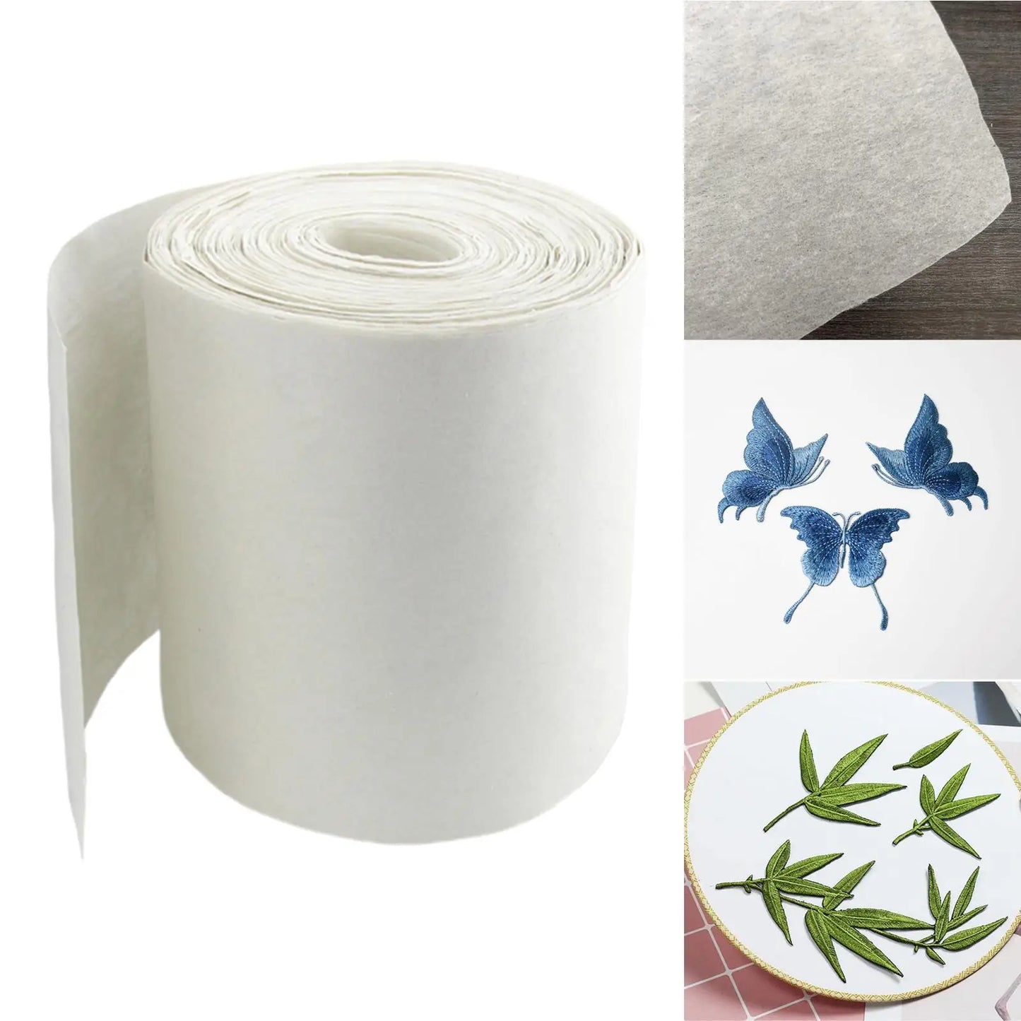 Crafting Embroidery Stabilizer Paper Quilting Craft Supplies Tear Away Machine Embroidery Stabilizer for Hand Sewing Tools