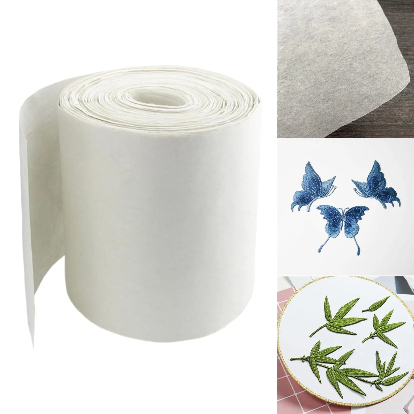 Crafting Embroidery Stabilizer Paper Quilting Craft Supplies Tear Away Machine Embroidery Stabilizer for Hand Sewing Tools