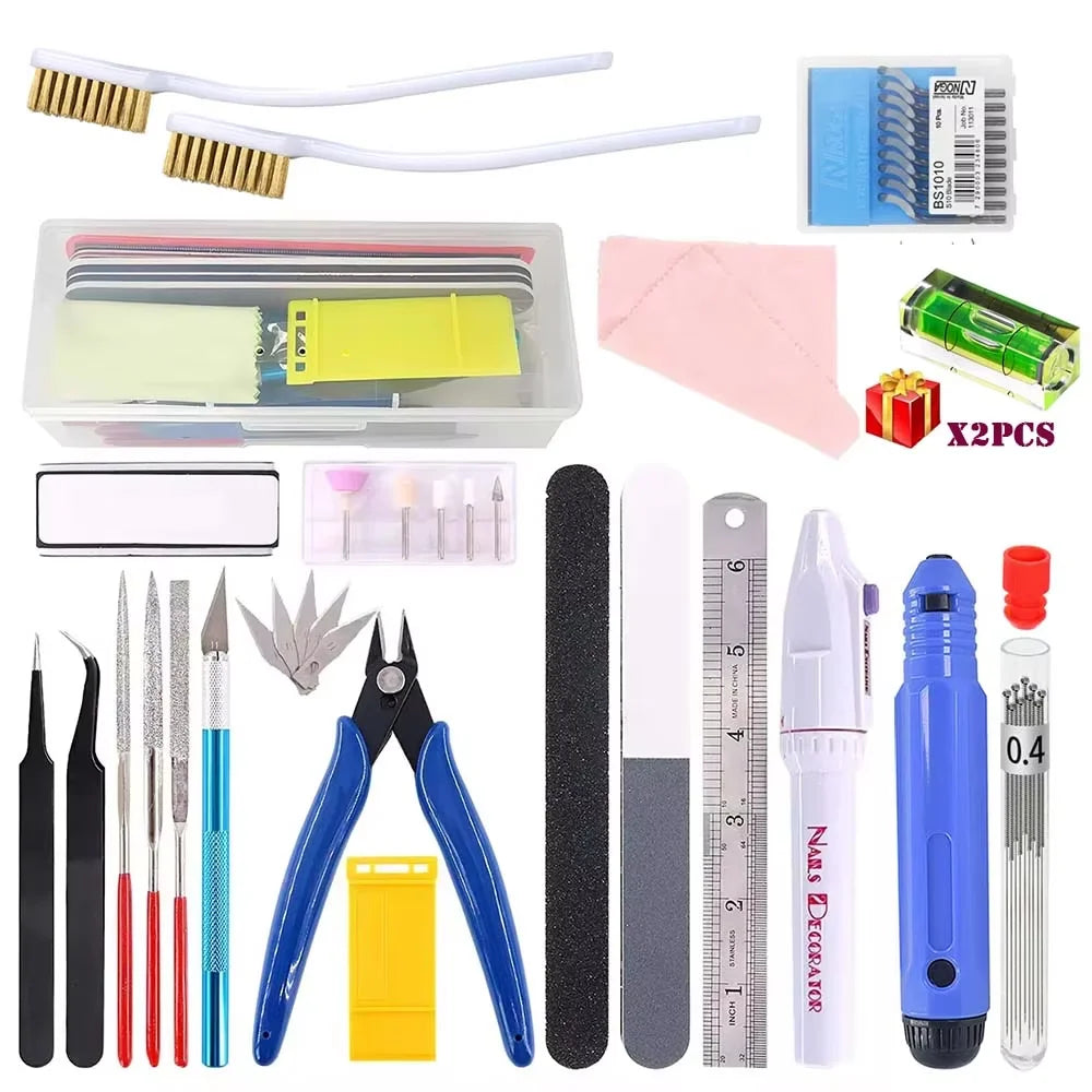 Trimming knife Scraper 3D print tool 3D printer tool PLA ABS PETG material Model pruning Trimming device NB1100 BS1010 - KIT 