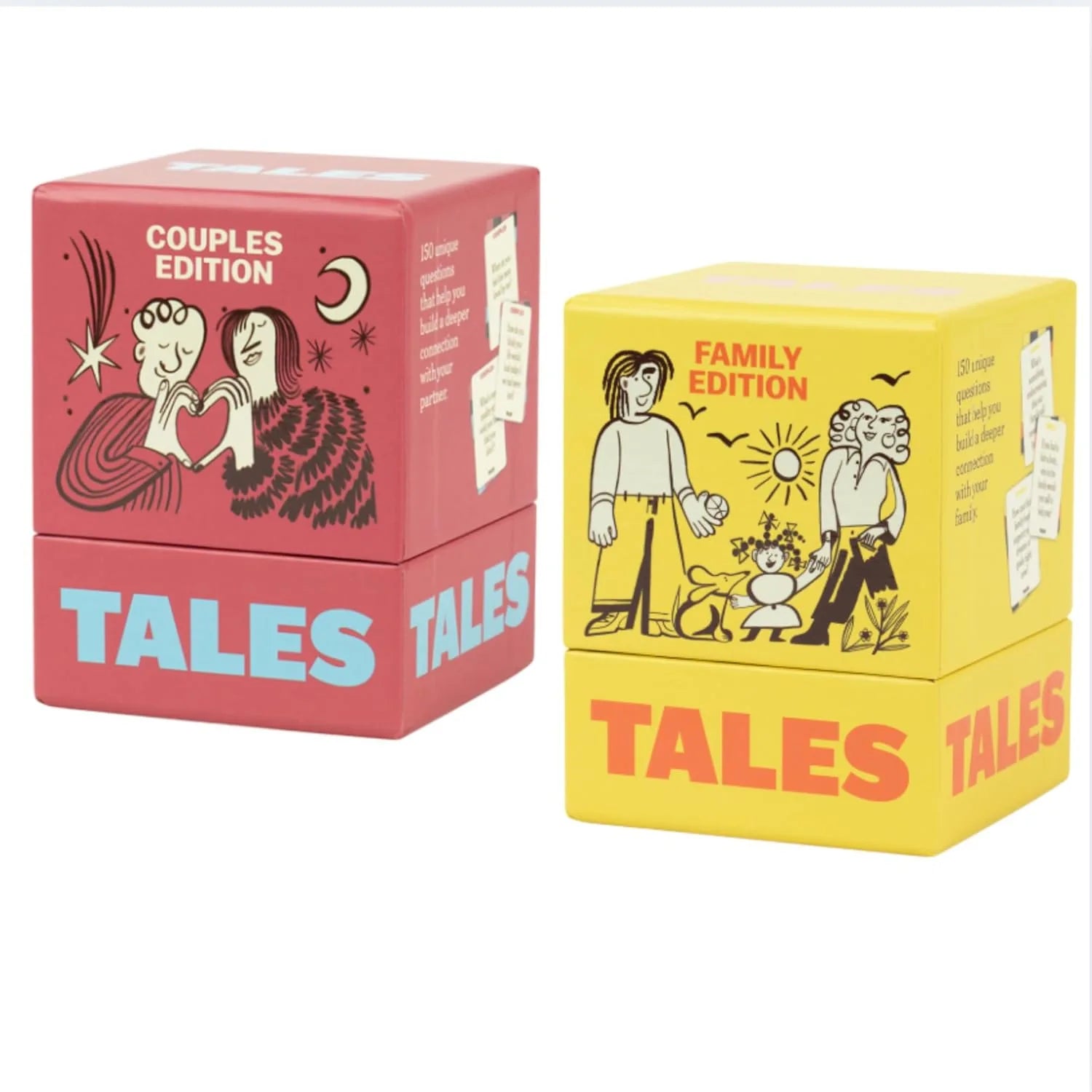 New 150pcs Card Conversation Starter Game Family Edition Fun Icebreaker for Adults and Family Gatherings Couples Card Game Ta
