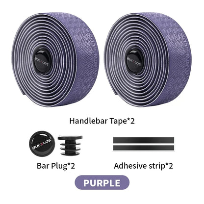 BUCKLOS Bicycle Handlebar Tapes Road Bicycle Handlebar Tape Anti-slip Waterproof Cycling Bar Wrap Road Bike Accessories