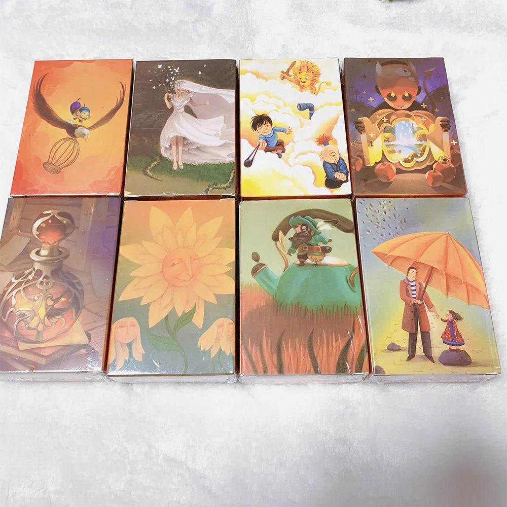 84 Playing Cards Mini Tell Story Cards Board Game Education Game For Kids Family Party Table Game