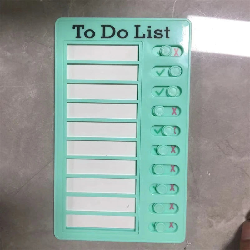 Reusable My Chores Checklist Task Board Daily Schedule Planner Memo Chore Chart Kid Responsibility Behavior Self Discipline C