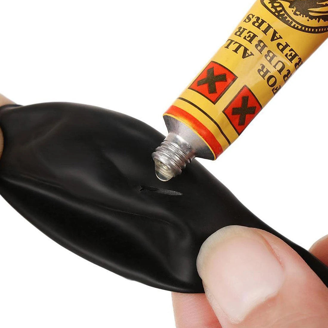 Bike Tire Patch Kit - Instant Puncture Repair Glue & Rubber Cement for Bicycle Inner Tube Tires