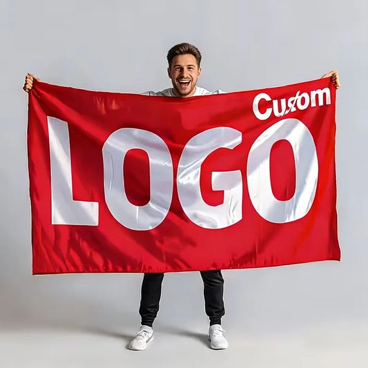 Any Size Custom Banner Flag Logo Decoration Birthday Graduation Ceremony Festival Event Shop Home Wall Decoration