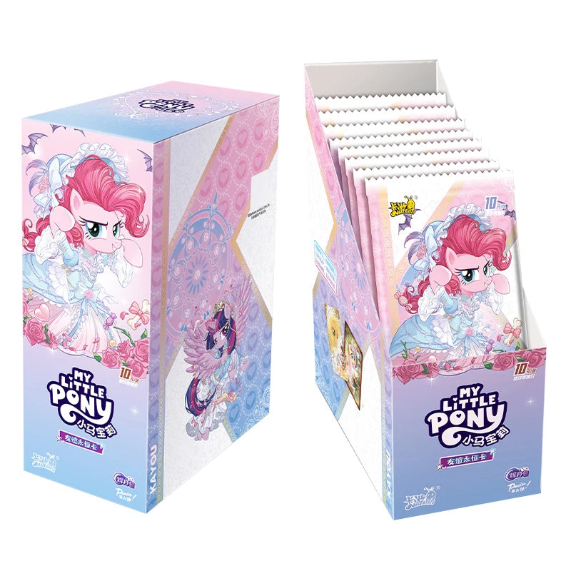 KAYOU Genuine My Little Pony Card Cute Funny Party Friendship Eternal Cards SGR Princess Anime Game Collectible Cards Toys Gi