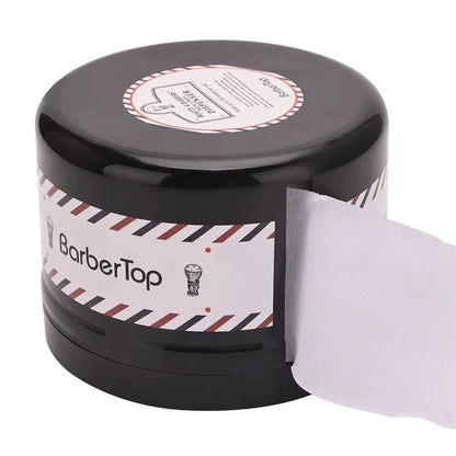 Professional Hair Neck Strip Paper Case Barber Neck Paper Roll Holder Disposable Tissue Collar Tape Box Hairdressing Accessor