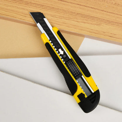 Large Art Knife Stainless Steel Paper Cutter Multi Purpose Plastic Handle Durable Stationery Supplies for Craft Wallpaper
