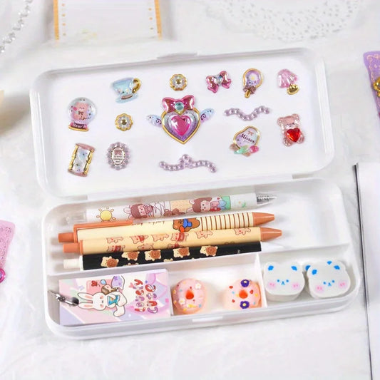 Decorative Stickers – Cartoon Pattern, Star Motifs, For Scrapbooking & Photo Album