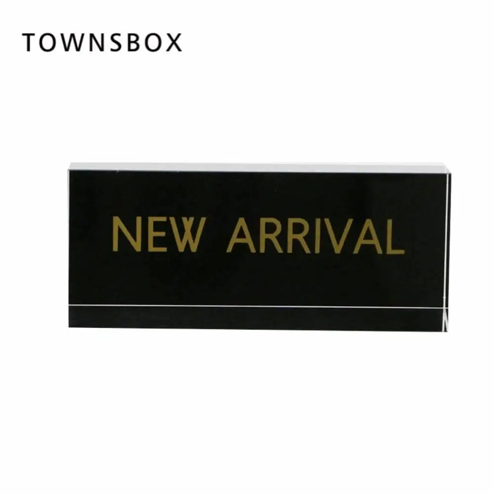Store Shop Advertising Signage Logo Mark Brand Plate Acrylic Block Letters Block Customized Price Info Billboard