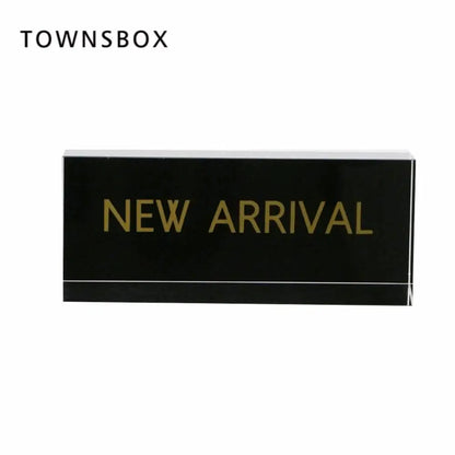 Store Shop Advertising Signage Logo Mark Brand Plate Acrylic Block Letters Block Customized Price Info Billboard
