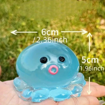 Homemade Bubble Octopus Squeeze Toy for Relax Fun Party & Birthday Gift Slow Rebound TPR Material Interactive Sensory Game To