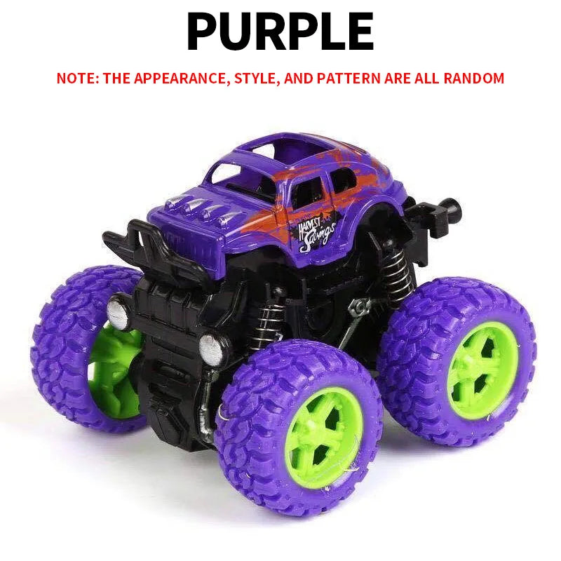 4PCS/2PCS/1PC Inertial off-road vehicle toys - suitable for Halloween, Christmas, boys and girls gifts - PURPLE