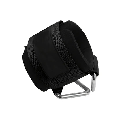 1 Pc Wrist Cuffs for Cable Machine, Adjustable Neoprene Padding, One Size Fit All, Fitness Wrist Straps for Men Women