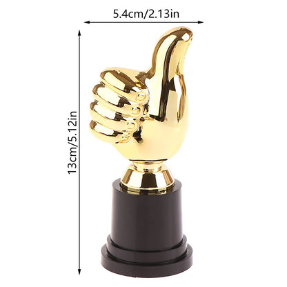 Football Trophy Award Souvenir Plastic Toy Party Award Trophies Competition Winner Mini Soccer Trophy For Kids Gift - Style2