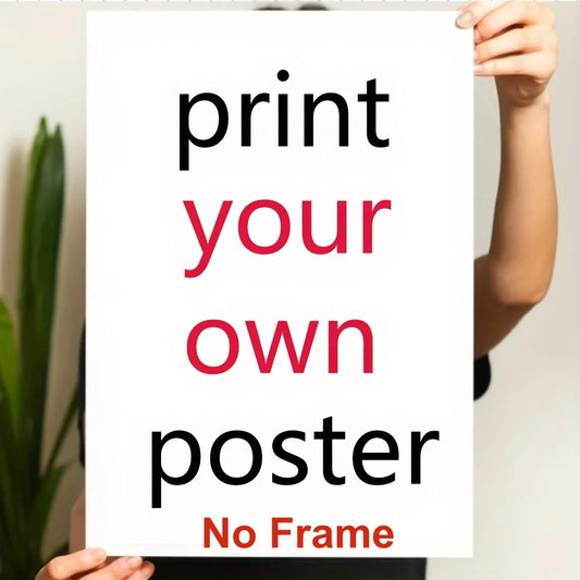 Custom Frameless Photo Canvas Printing Print Any Photo You Desire Holiday Gifts Home Living Room Decor