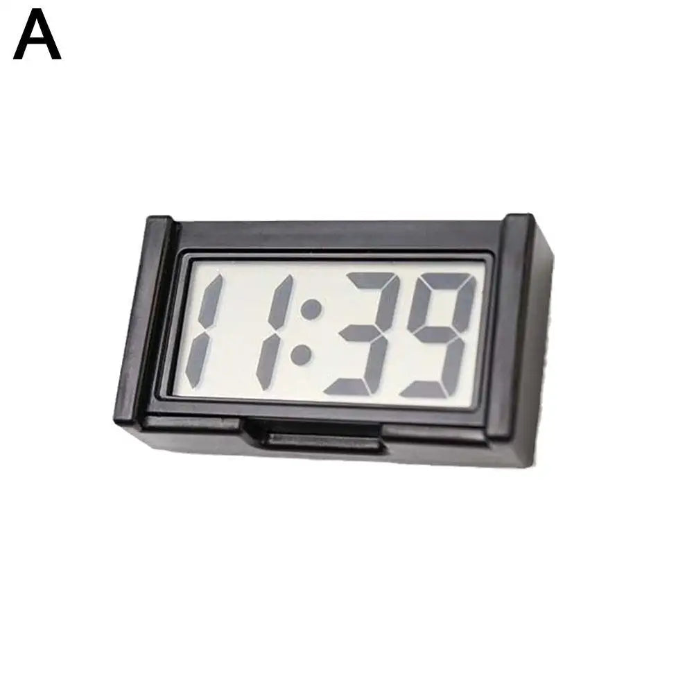 Car Electronic Clock Dashboard Time Electronic Digital Display Car Clock Self Adhesive Simple Digital Clock Car Accessories -