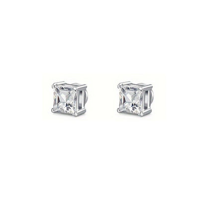 Set of man's magnetic earrings without punching ear clips,stainless steel personalized punk style women's ear studs