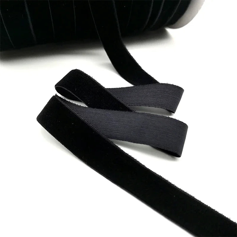5 Yards 6-25mm Velvet Ribbon Wedding Party Decoration Handmade Ribbon Gift Wrapping Hair Bowknot DIY Christmas Ribbon