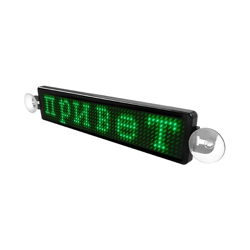 Advertising Screen LED Message Board DIY Programmable Scrolling Message for LED Car Display Car Rear Window Cafe Bar Store Si