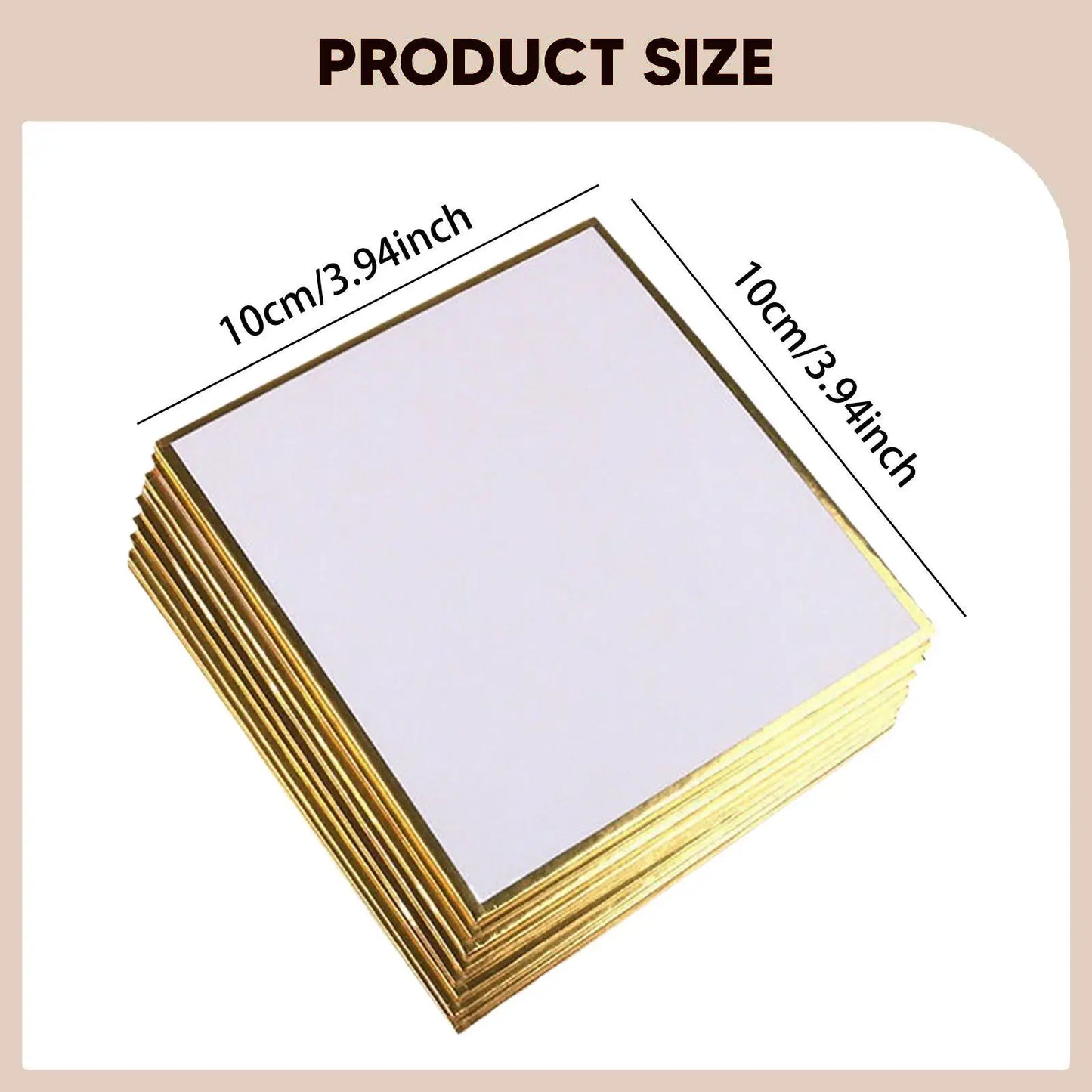 10Pcs Shikishi Boards Blank Art Cards Arts and Crafts Supplies Washi Paper for Cosplay