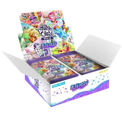 KAYOU Genuine My Little Pony Card Cute Funny Party Friendship Eternal Cards SGR Princess Anime Game Collectible Cards Toys Gi