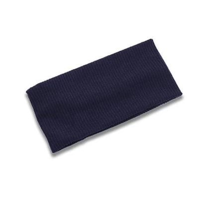 Women Solid Color Knitting Headband Elastic Vintage Yoga Sports Hairbands Gym Outdoor Sweat Absorbing Headwrap Hair Accessori