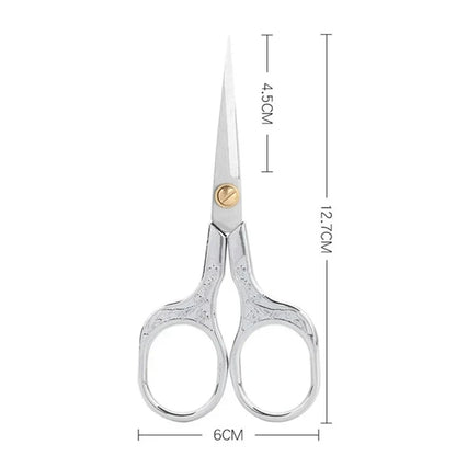 Sharp Durable Stainless Steel Antique Scissors Professional Fabric Embroidery Vintage Tailor Thread Scissor for Sewing Shears