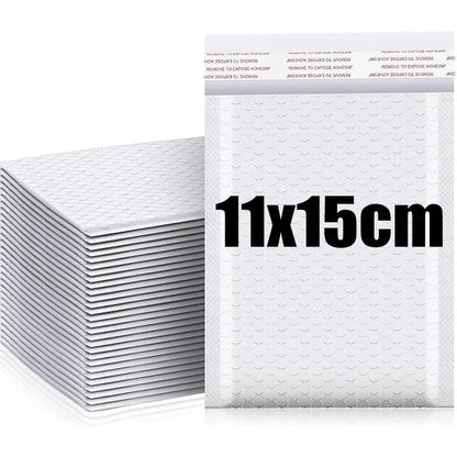 White Self-Sealing Bubble Envelopes Bag Waterproof Mailers Shipping Envelope Pouch Packaging Bags Storage Organizer