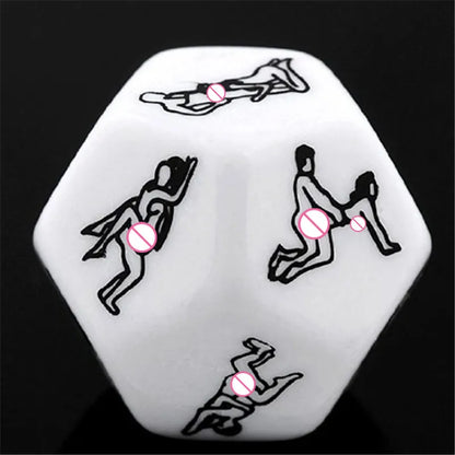 12 Sides Sexy Funny Dice Party Gifts Cubes Adults Love Humour Gambling Sex Romance Erotic Kama Sutra Craps Sexy Games Dices T