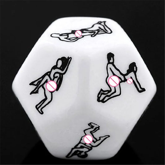 12 Sides Sexy Funny Dice Party Gifts Cubes Adults Love Humour Gambling Sex Romance Erotic Kama Sutra Craps Sexy Games Dices T