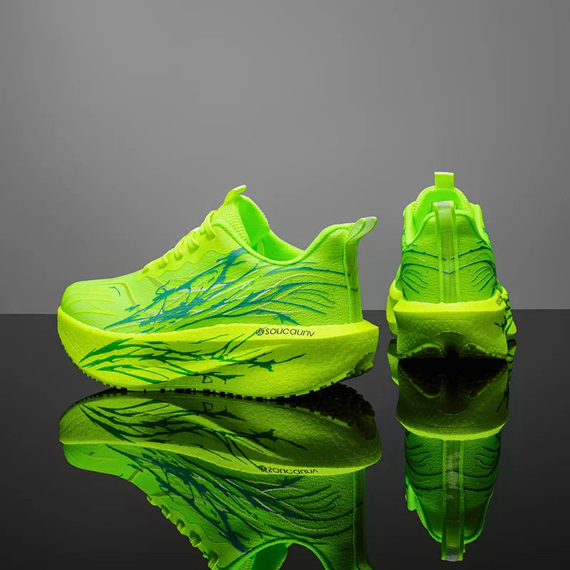 Marathon Running Shoes Men Carbon Board Speciality Sports Breathable Lightweight Women's Comfortable Athletic Nonskid Sneaker