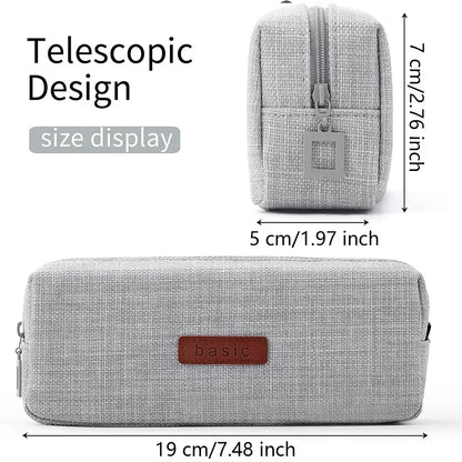 Pencil Case Bag for Girls and Boys Kawaii Washable Pen Box Multicolor Optional Cute Pen Pouch Back To School Stationery Suppl