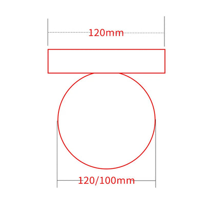 Creative Macaron LED Wall Lamp 10/12cm Mini Glass Sconce for Balcony Lamp Bedside Bedroom Corridor Porch Decor Lighting Fixtu