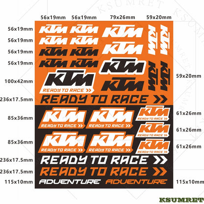 Vinyl For Ktm Motorcycle Sticker Decal - Style 5
