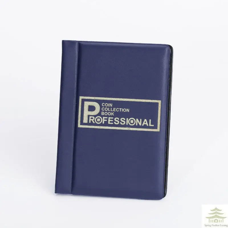 Coin Organizer Storage 120 Pockets Coin Collection Book Coin Collection Holder Album Commemorative - Blue B 120 Pockets