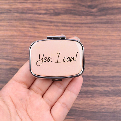 Van Gogh Art Mini Pill Box 2-Compartment Medicine Pill Organizer Household Portable Medicine Storage Box Travel Jwelery Gift 