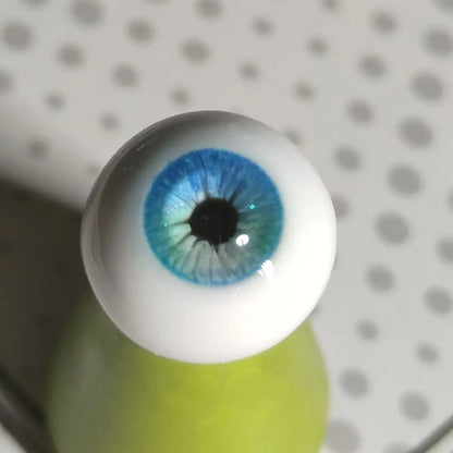 1 Pair Resin Doll's Eyes 10/12/14/16/18mm Doll Accessories DIY Eyes Makeup for 1/6 Doll