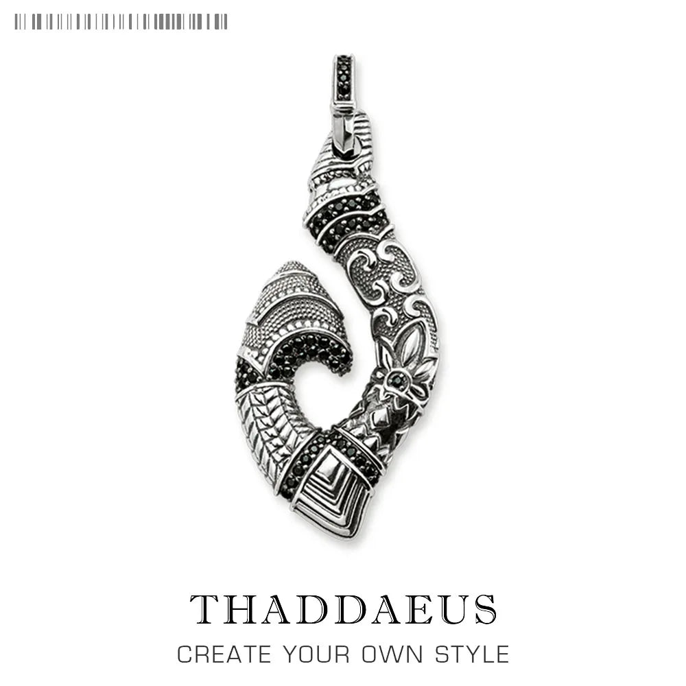 Pendant Hook Maori, 2019 Winter Brand New Fashion Ethnic Vintage Jewelry Europe Bijoux Gift For Woman Men