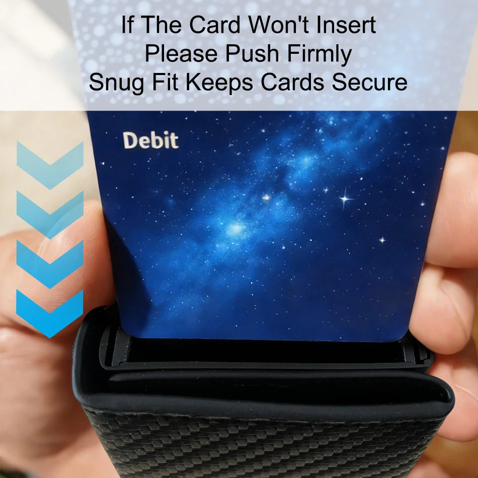 Rfid Credit Card HolderMen Wallets Luxury Money Bag Purse Metal Aluminium Slim Thin Small Smart Minimalistic Wallets for Men