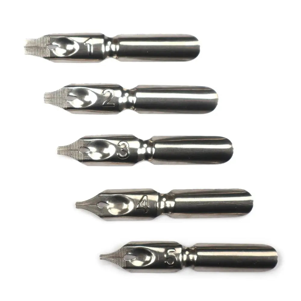New Arrival Dip Pen Manga Calligraphy Dip Pen Holder+6 Nibs for Lettering Sketching Drawing Kit Fountain Pen Stationery Suppl